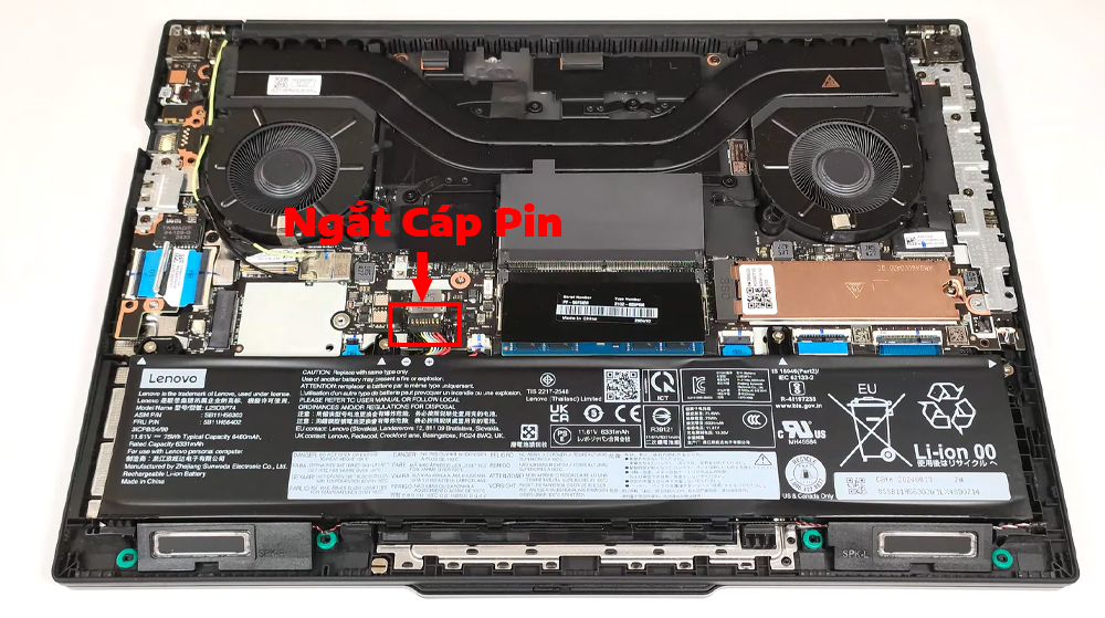 Hướng dẫn vệ sinh laptop Lenovo ThinkPad P14s Gen 5