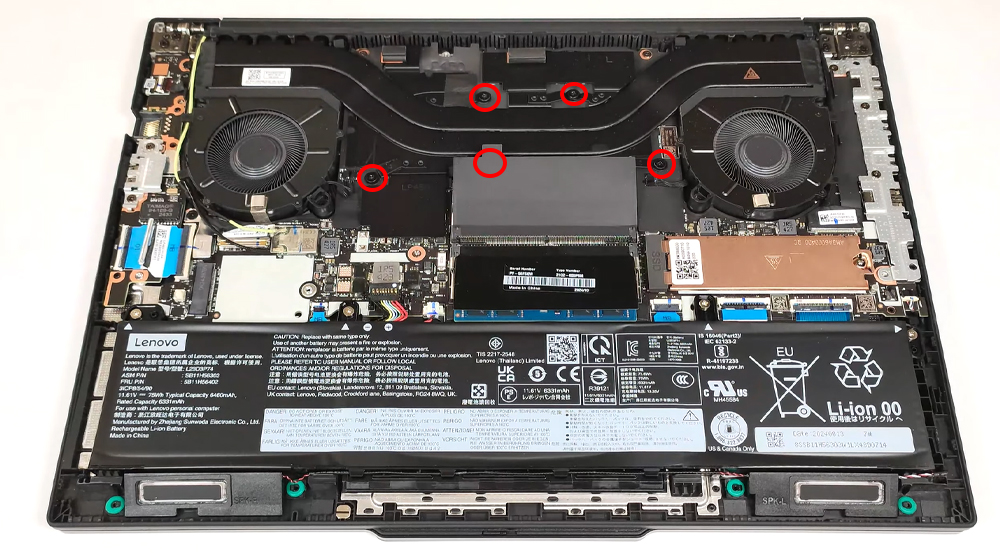 Hướng dẫn vệ sinh laptop Lenovo ThinkPad P14s Gen 5