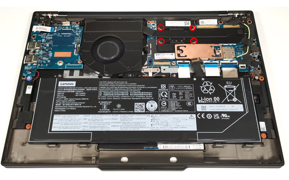 Hướng dẫn vệ sinh Lenovo ThinkPad T14s Gen 6 14inch Snapdragon