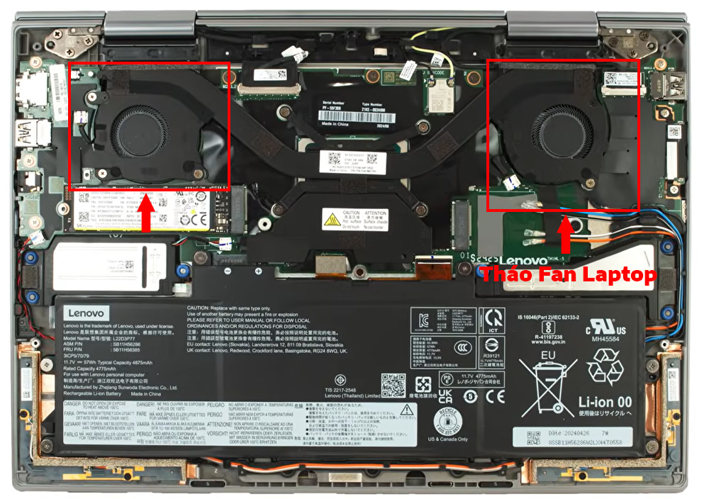 Hướng dẫn vệ sinh Lenovo ThinkPad X1 2-in-1 Gen 9