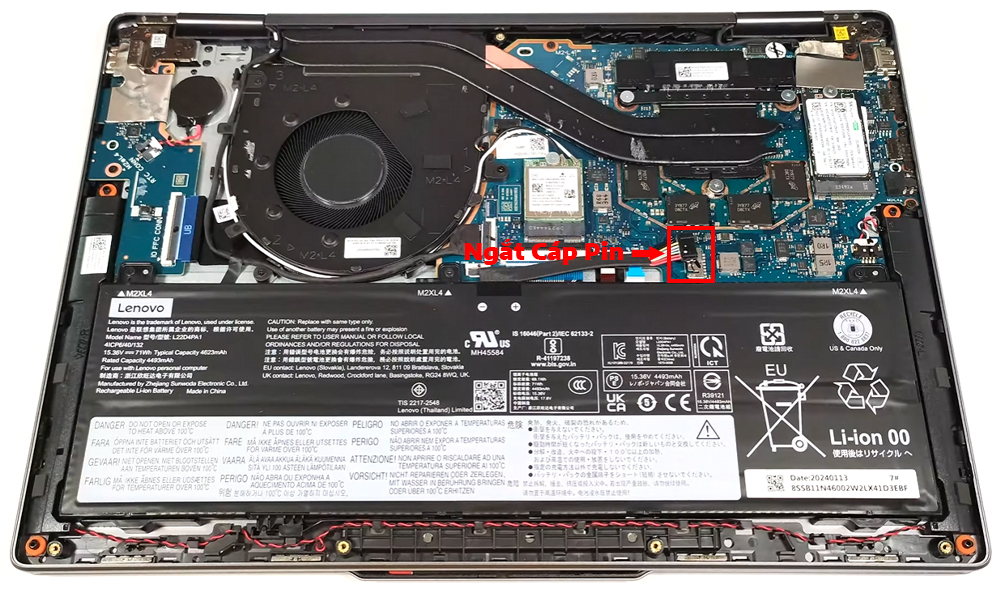 Hướng Dẫn Vệ Sinh Cho Lenovo Yoga 7 2in1 Gen 9 14inch AMD