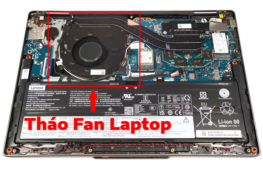 Hướng Dẫn Vệ Sinh Cho Lenovo Yoga 7 2in1 Gen 9 14inch AMD