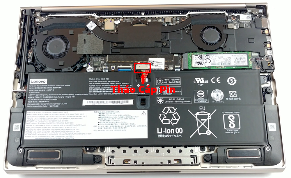 Hướng dẫn vệ sinh Lenovo Yoga C940