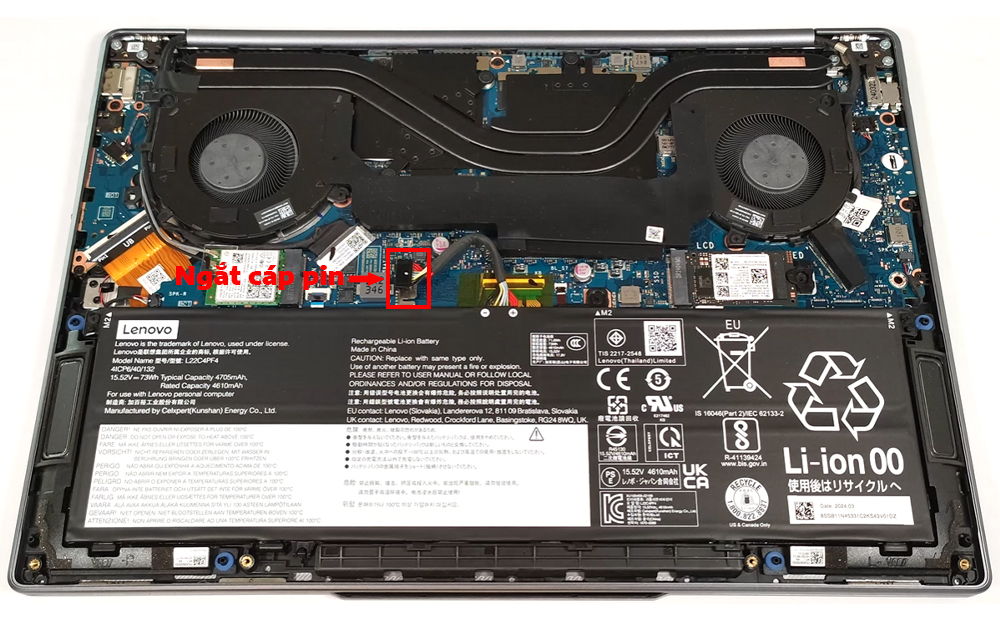 Hướng Dẫn Vệ Sinh Cho Lenovo Yoga Pro 7i 14inch Gen 9
