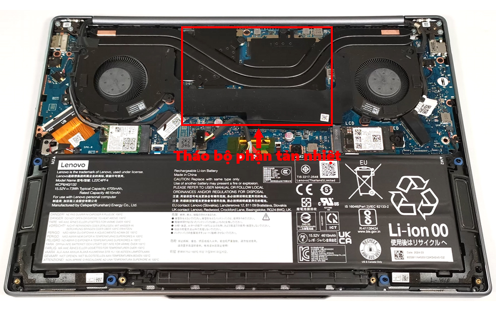 Hướng Dẫn Vệ Sinh Cho Lenovo Yoga Pro 7i 14inch Gen 9