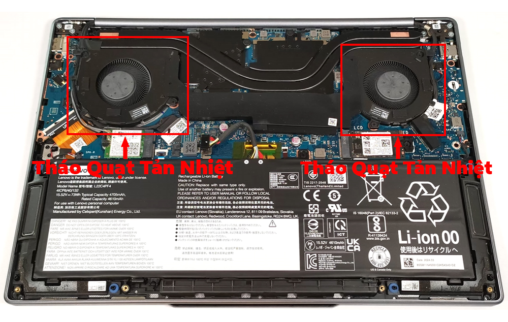Hướng Dẫn Vệ Sinh Cho Lenovo Yoga Pro 7i 14inch Gen 9