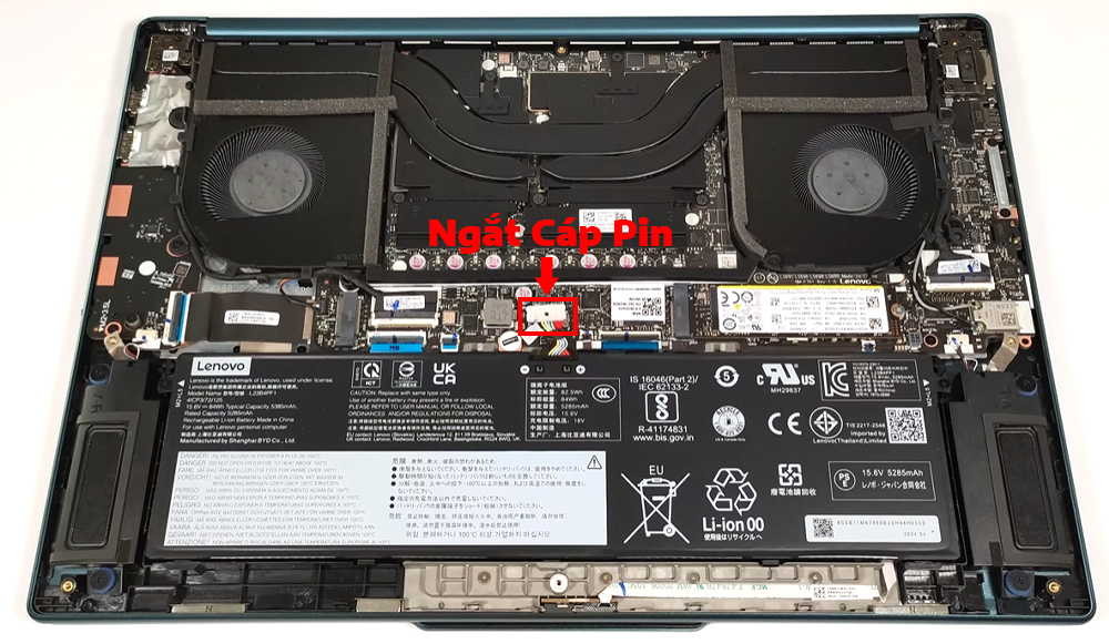 Hướng dẫn vệ sinh Lenovo Yoga Pro 9i Gen 9 16inch