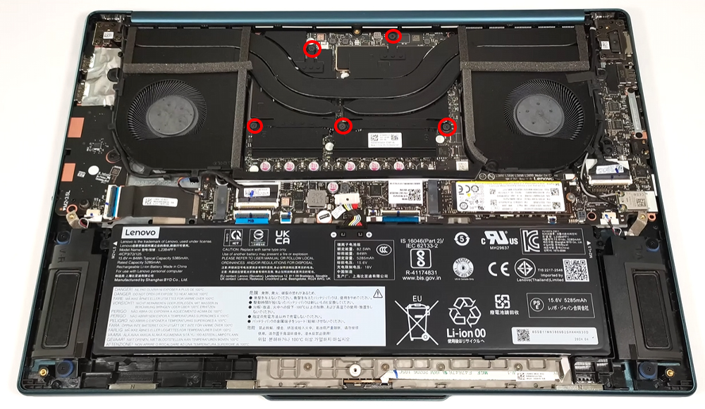 Hướng dẫn vệ sinh Lenovo Yoga Pro 9i Gen 9 16inch