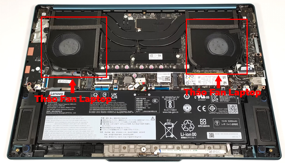 Hướng dẫn vệ sinh Lenovo Yoga Pro 9i Gen 9 16inch
