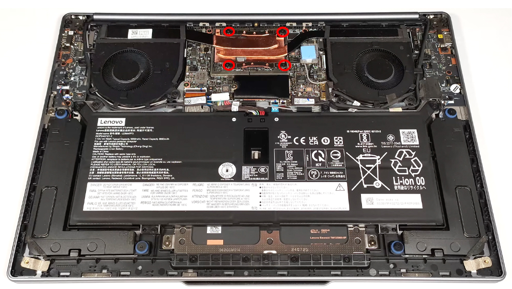Hướng dẫn vệ sinh Lenovo Yoga Slim 7 Gen 9 15ILL9
