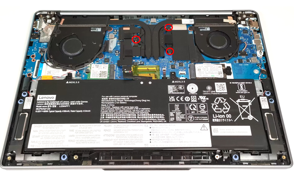 Hướng dẫn vệ sinh Lenovo Yoga Slim 7i 14inch Gen 9