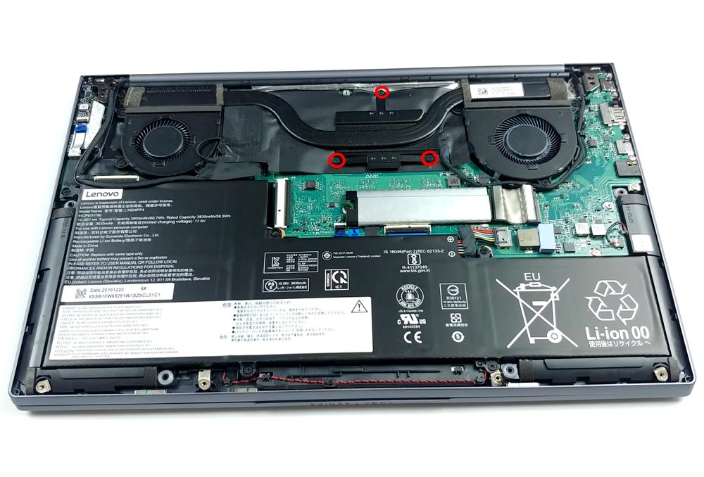 Hướng dẫn vệ sinh laptop Lenovo Yoga Slim 7 14Inch