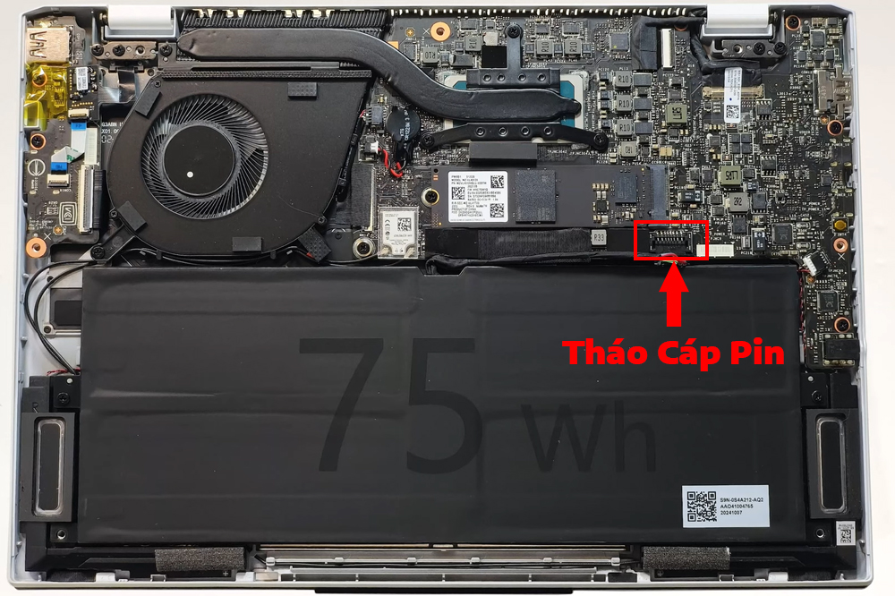 Hướng dẫn vệ sinh laptop MSI Prestige 13 AI Evo A1MG