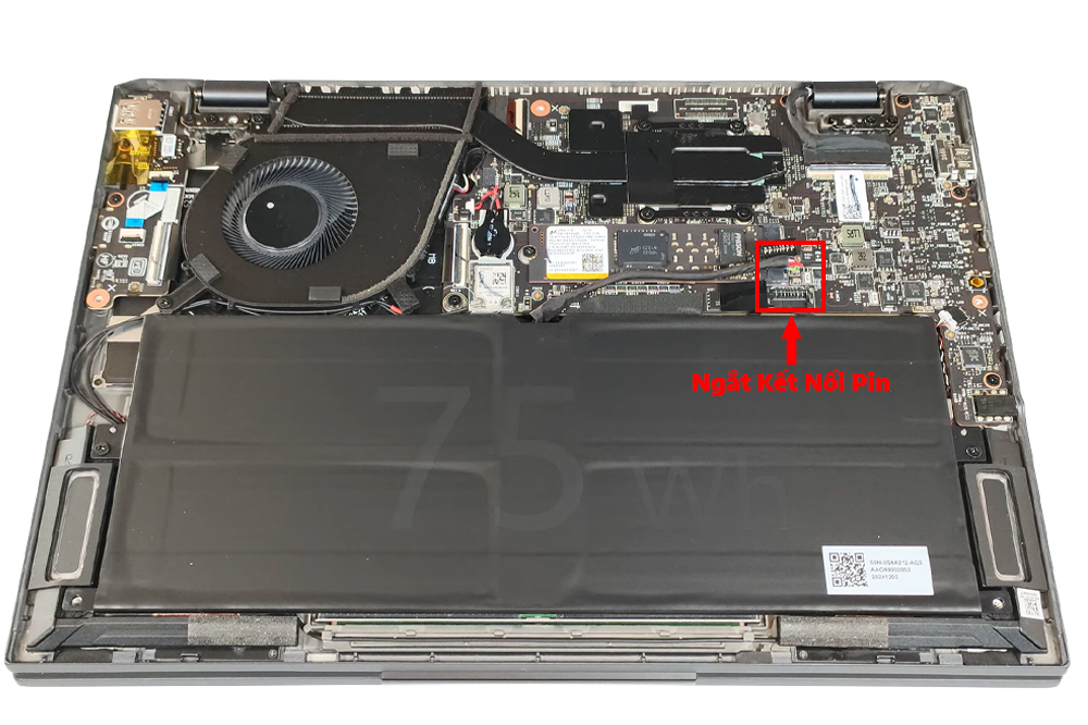 Hướng dẫn vệ sinh laptop MSI Prestige 13 AI Evo A2VM