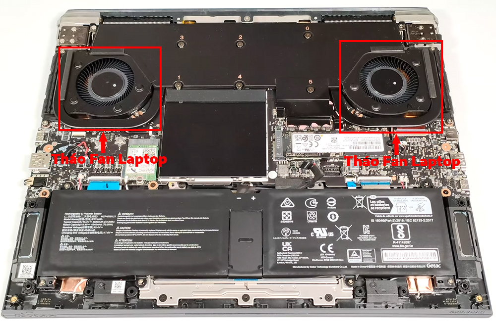 Hướng dẫn vệ sinh cho MSI Stealth 14 AI Studio A1V