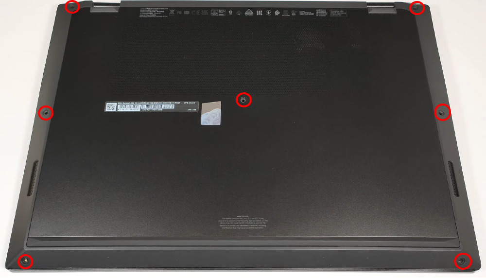 Hướng dẫn vệ sinh laptop MSI Summit A16 AI A3HMx