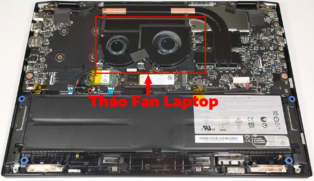 Hướng dẫn vệ sinh laptop MSI Summit A16 AI A3HMx