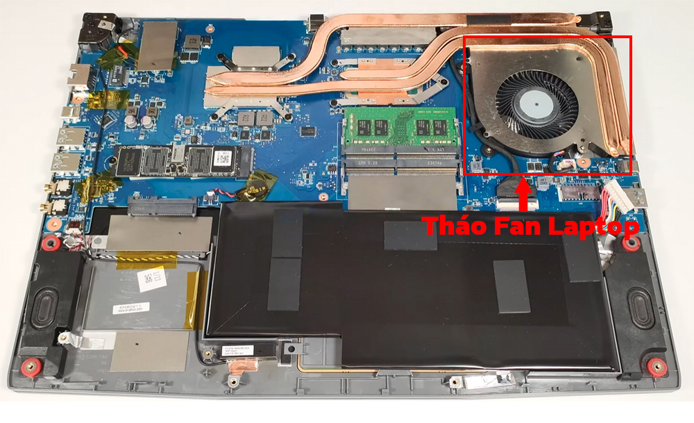 Hướng dẫn vệ sinh MSI Thin 15 B12U