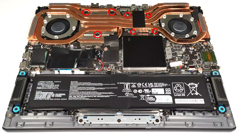 Hướng dẫn vệ sinh MSI Vector 16 HX A13V