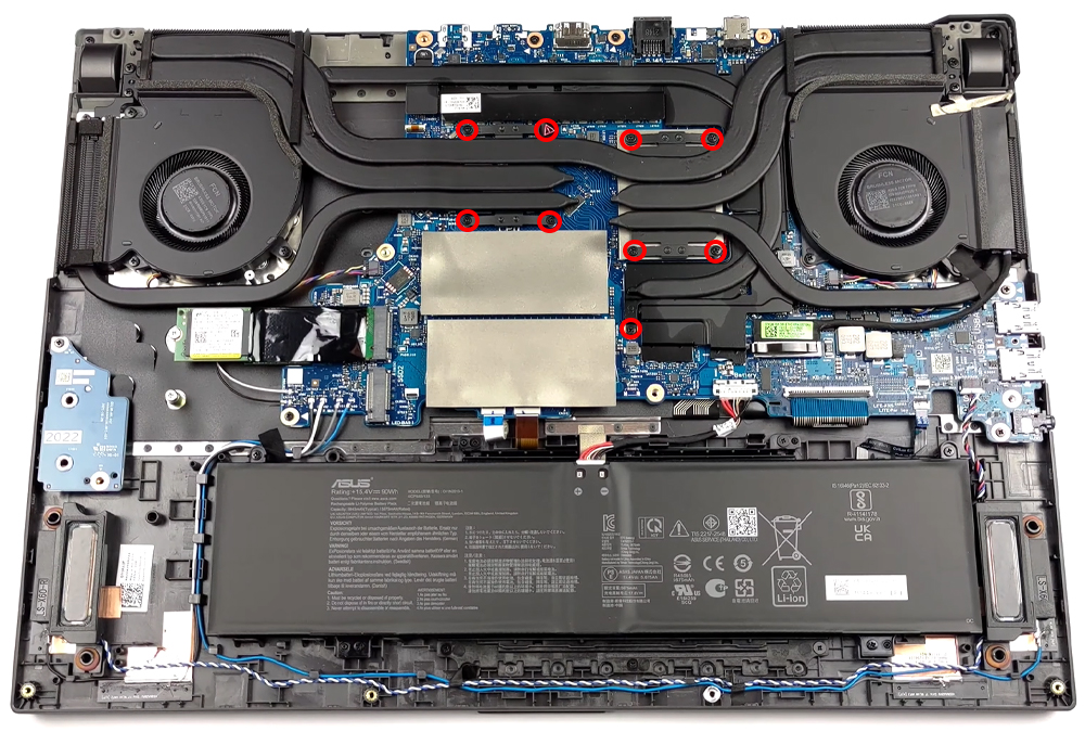 Hướng dẫn vệ sinh laptop ASUS ROG Strix G17 G713R 2022