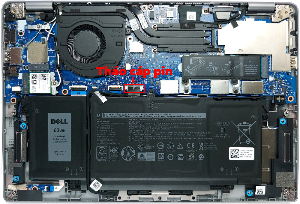 Hướng dẫn vệ sinh laptop Dell Latitude 13 5320