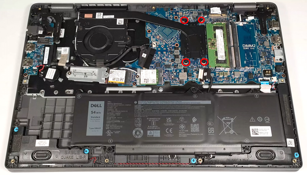 Hướng dẫn vệ sinh laptop Dell Latitude 3550