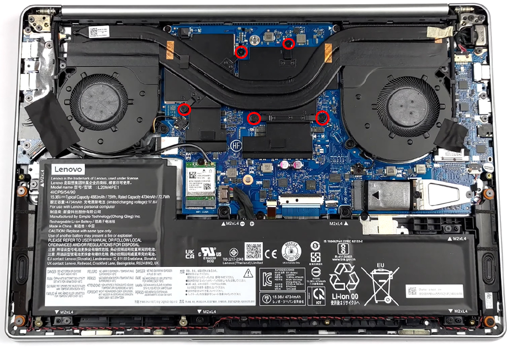 Hướng dẫn vệ sinh laptop Lenovo IdeaPad 5 Pro 16inch 2022