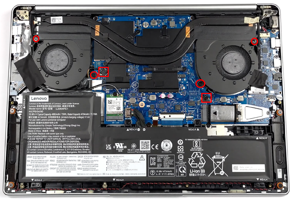 Hướng dẫn vệ sinh laptop Lenovo IdeaPad 5 Pro 16inch 2022