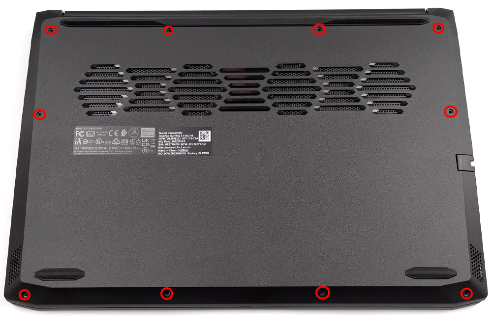 Hướng dẫn vệ sinh laptop Lenovo IdeaPad Gaming 3 15inch 2021