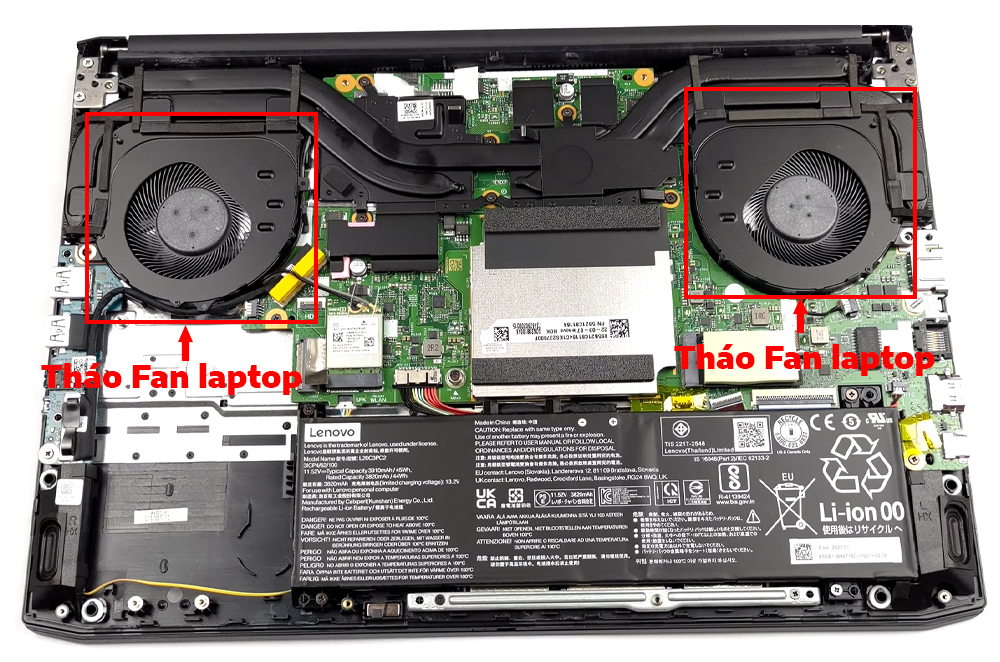 Hướng dẫn vệ sinh laptop Lenovo IdeaPad Gaming 3 15inch 2021