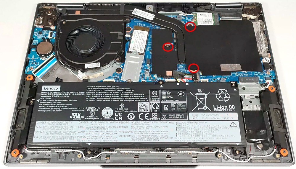 Hướng dẫn vệ sinh laptop Lenovo ThinkBook 14 2in1 Gen 4