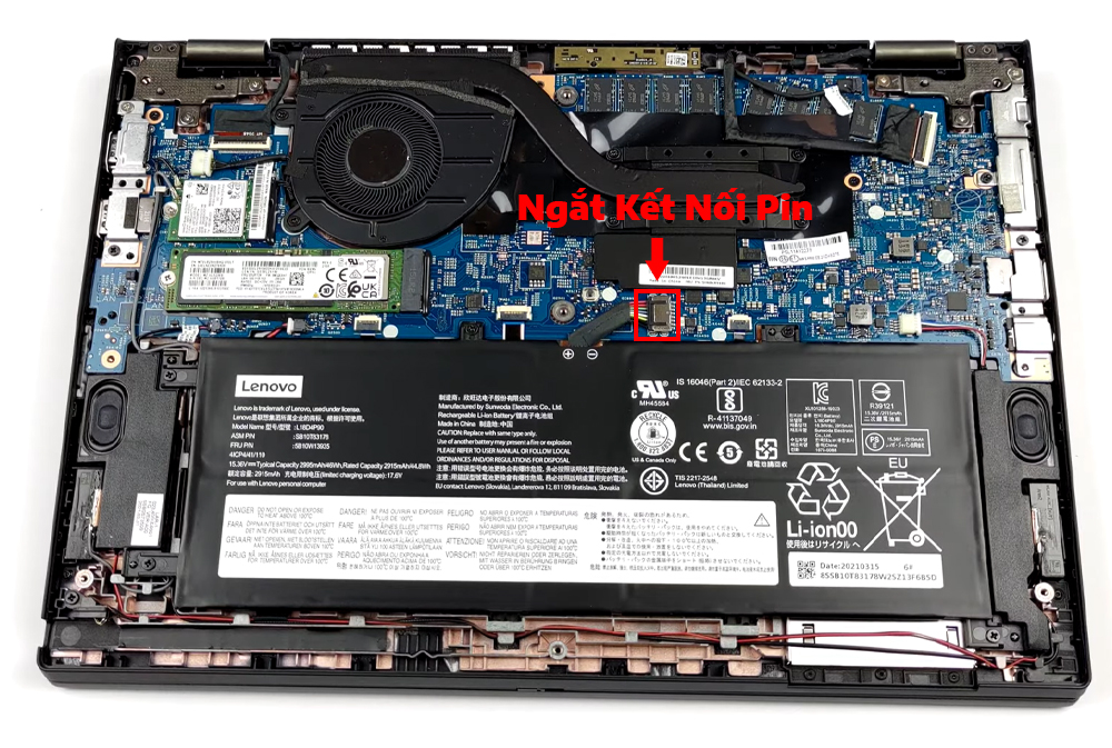 Hướng dẫn vệ sinh Lenovo ThinkPad L13 Yoga Gen 2