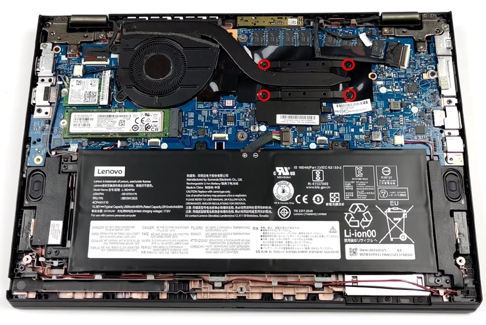 Hướng dẫn vệ sinh Lenovo ThinkPad L13 Yoga Gen 2