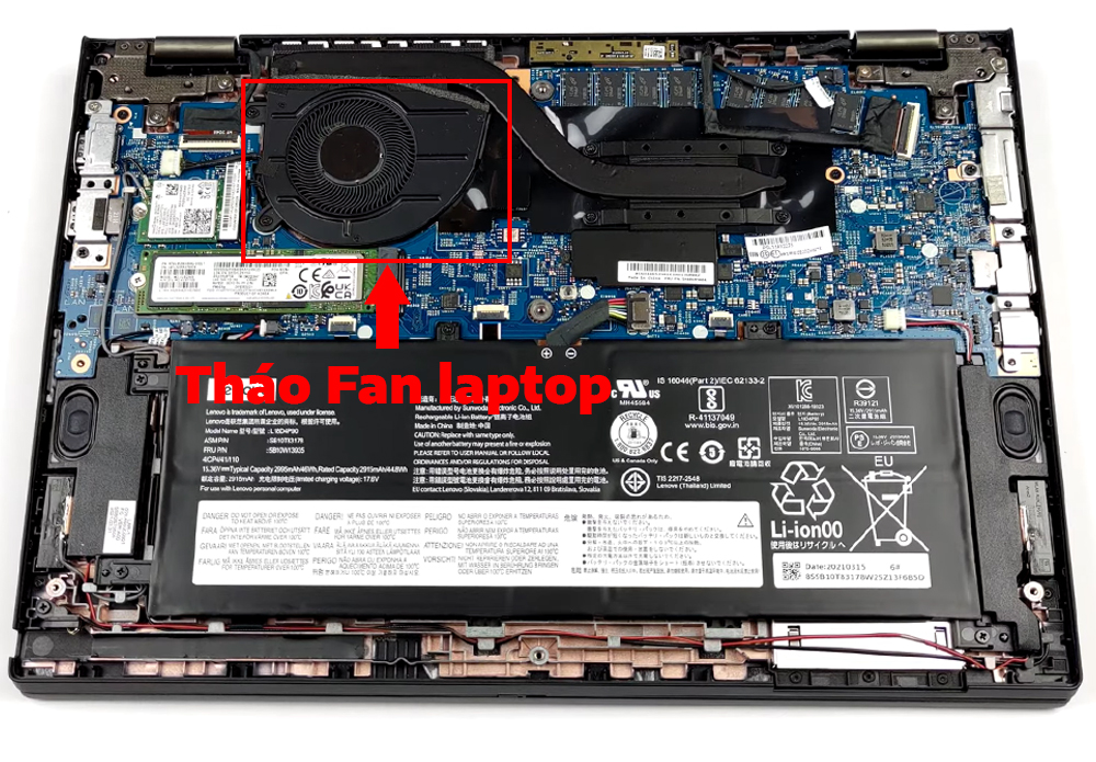 Hướng dẫn vệ sinh Lenovo ThinkPad L13 Yoga Gen 2