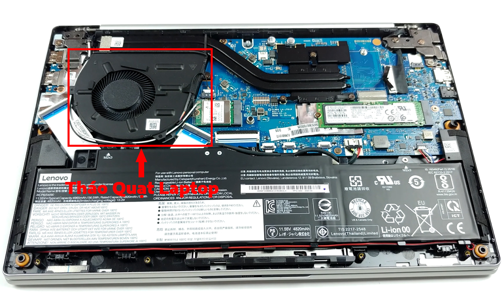 Hướng dẫn vệ sinh Lenovo Ideapad 5 14inch