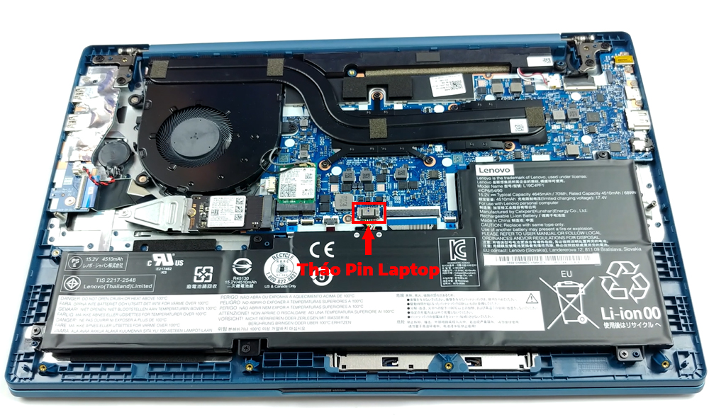 Hướng dẫn vệ sinh Lenovo Ideapad 5 15inch