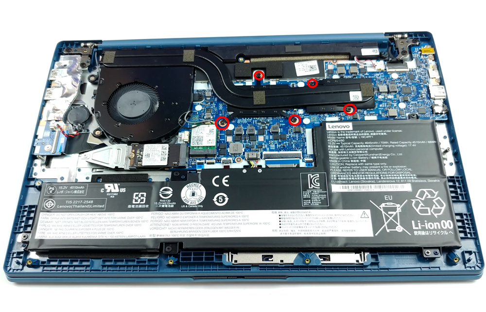 Hướng dẫn vệ sinh Lenovo Ideapad 5 15inch