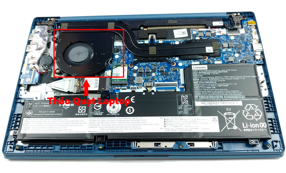 Hướng dẫn vệ sinh Lenovo Ideapad 5 15inch