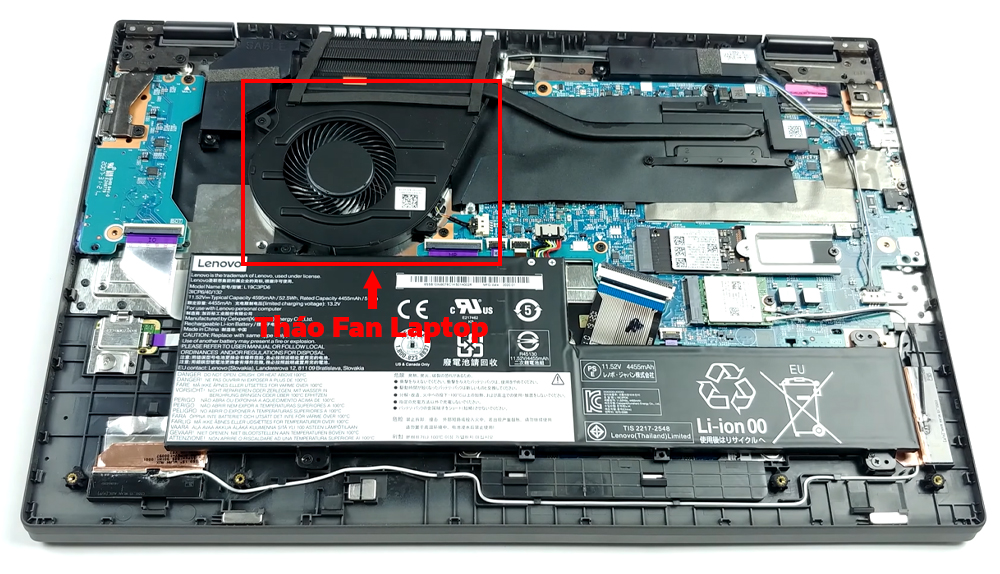 Hướng dẫn vệ sinh Lenovo Ideapad Flex 5 15inch