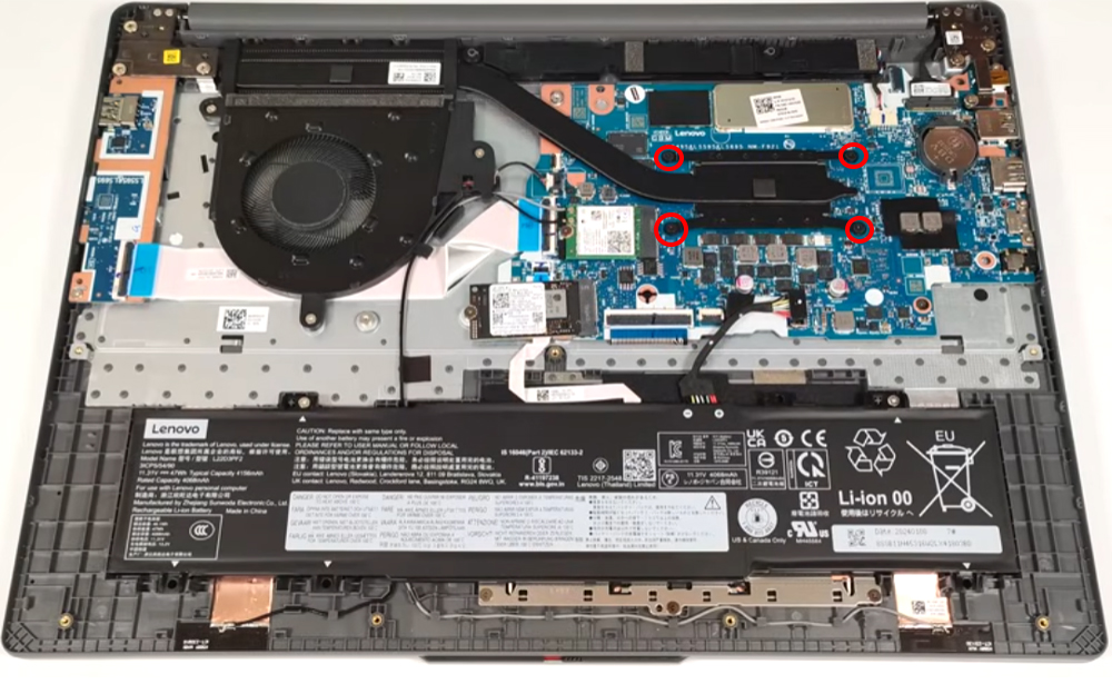Hướng dẫn vệ sinh Lenovo IdeaPad Slim 3 16inch Gen 9