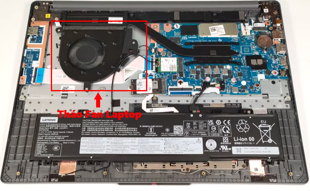 Hướng dẫn vệ sinh Lenovo IdeaPad Slim 3 16inch Gen 9