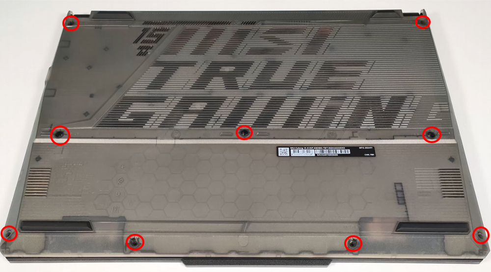 Hướng dẫn vệ sinh MSI Cyborg 15 A13V