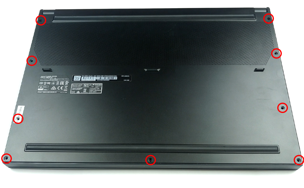 Hướng dẫn vệ sinh laptop MSI GS66 Stealth