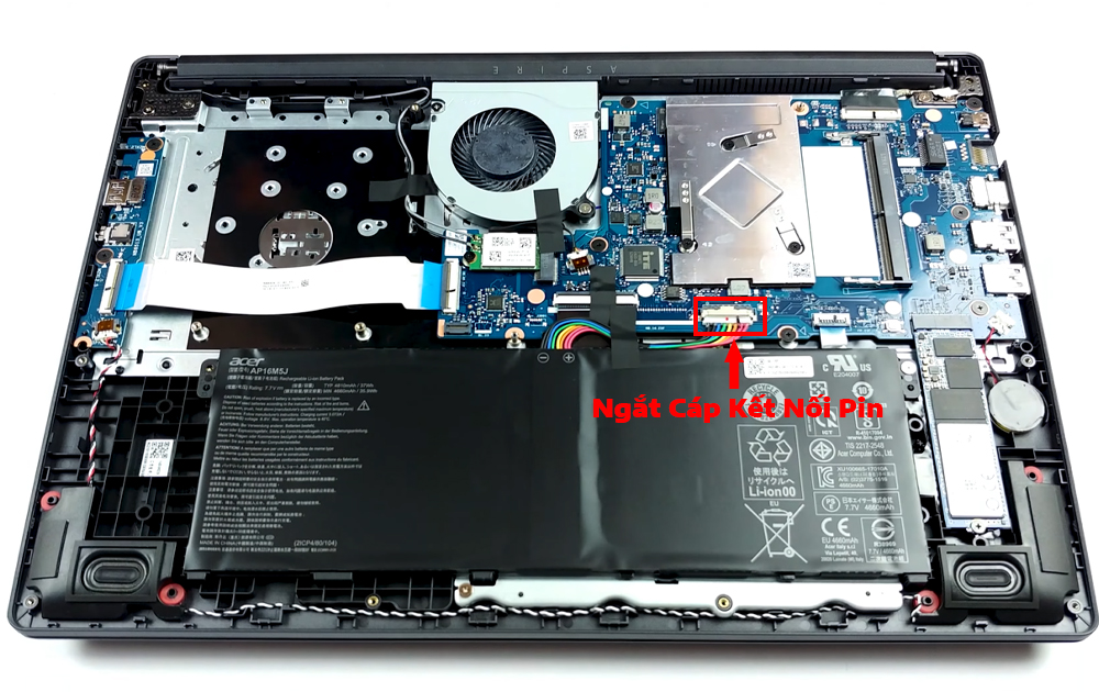 Hướng dẫn vệ sinh Acer Aspire 3 A315-32