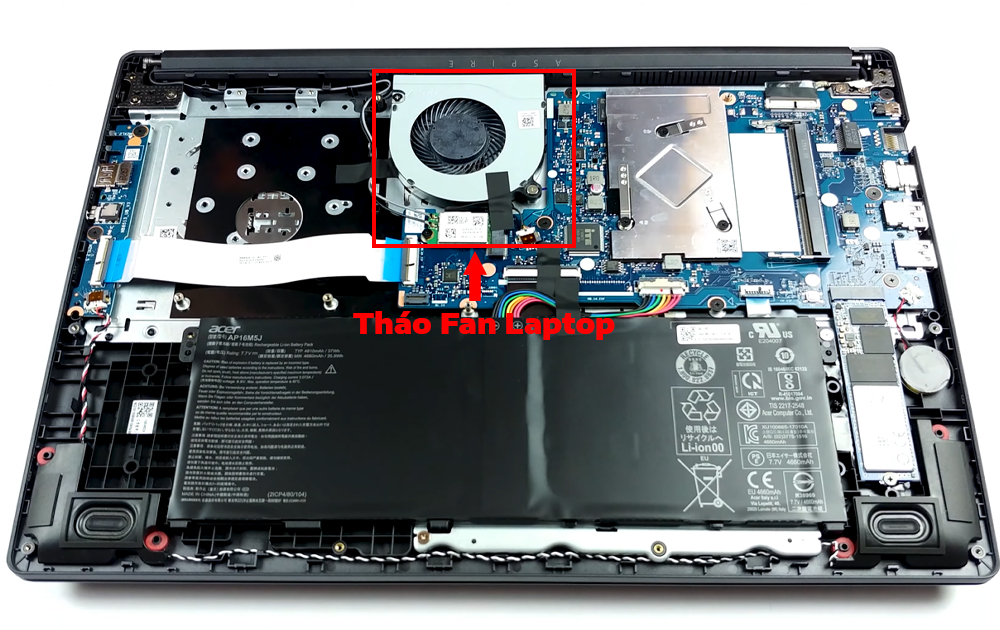 Hướng dẫn vệ sinh Acer Aspire 3 A315-32