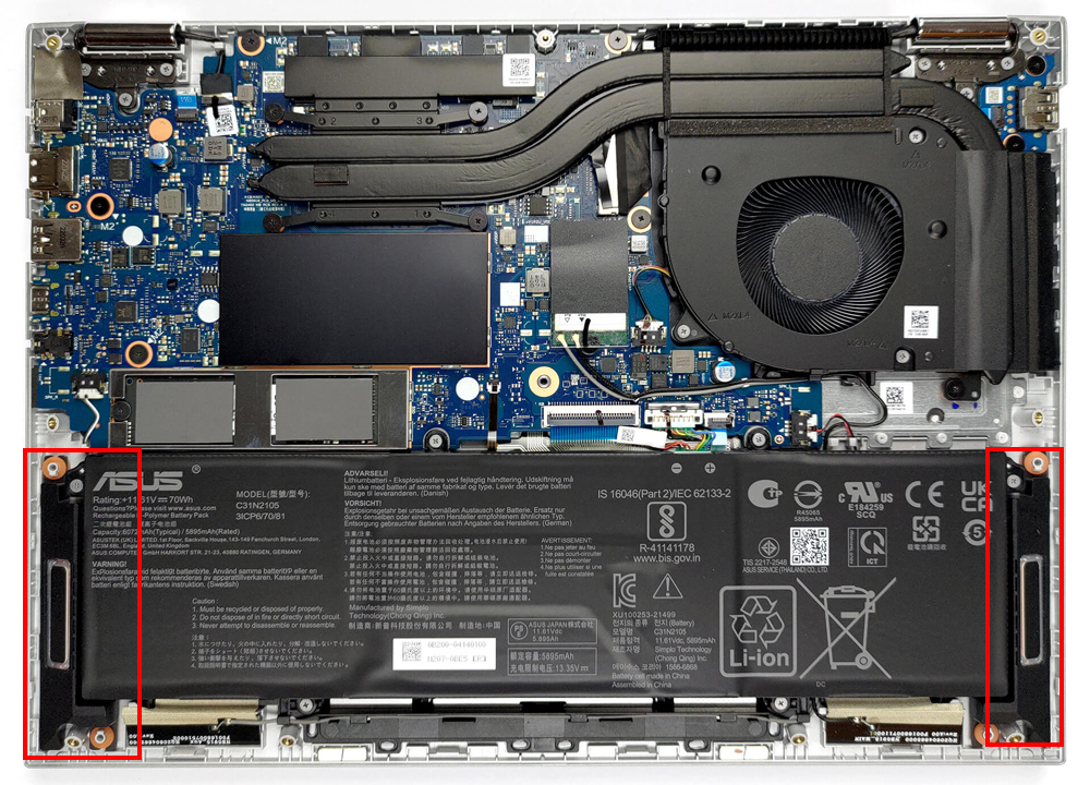 Loa Laptop ASUS Vivobook S 14 Flip OLED TN3402