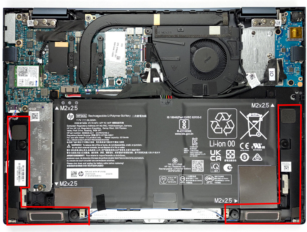 Loa Laptop HP Envy x360 13-bf0000