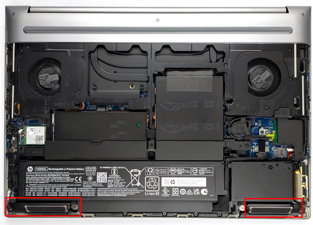 Loa Laptop HP ZBook Fury 16 G9