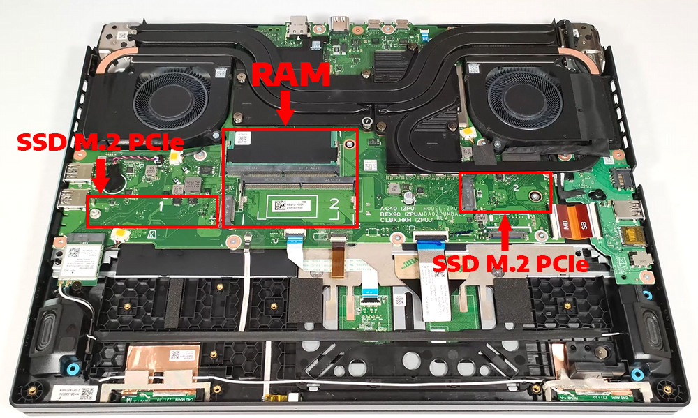 Nâng cấp Ram, SSD Laptop Acer Nitro 16 AN16-42