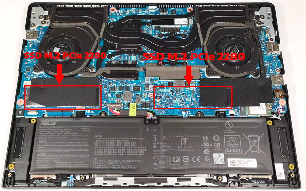 N&acirc;ng cấp Ram, SSD Laptop ASUS TUF Gaming A14 FA401 